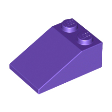 Dark Purple Slope 33 3 x 2
