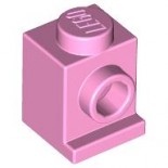 Bright Pink Brick, Modified 1 x 1 with Headlight