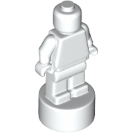 White Minifig, Utensil Trophy Statuette