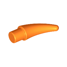 Orange Barb / Claw / Horn / Tooth - Small