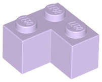 Lavender Brick 2 x 2 Corner