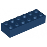 Dark Blue Brick 2 x 6