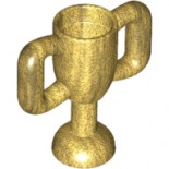 Pearl Gold Minifig, Utensil Trophy Cup Small
