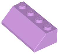 Medium Lavender Slope 45 2 x 4