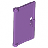 Medium Lavender Door 1 x 2 x 3 with Vertical Handle, New Mold for Tabless Frames
