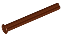 Reddish Brown Technic, Axle 5 with Stop