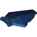 Dark Blue Windscreen 6 x 4 x 1 Pentagonal with Handle