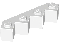 White Brick, Modified Facet 4 x 4