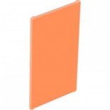Trans-Neon Orange Glass for Window 1 x 4 x 6