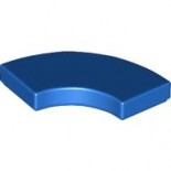Blue Tile, Round Corner 2 x 2 Macaroni