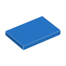 Blue Tile 2 x 3