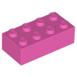 Dark Pink Brick 2 x 4