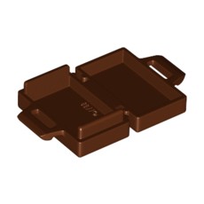 Reddish Brown Minifig, Utensil Briefcase