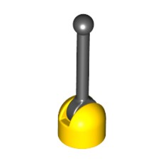 Yellow Lever Small Base with Black Lever