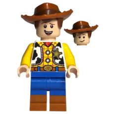 Woody - Normal Legs, Minifigure Head, Open Mouth Smile